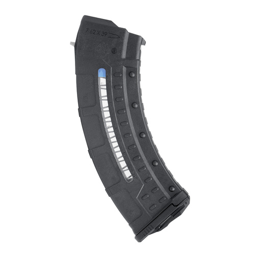 UTG - Zásobník AK/AKM s okénkem - 7,62x39 mm - 30 nábojů - polymer - černý - RBT-AKM30