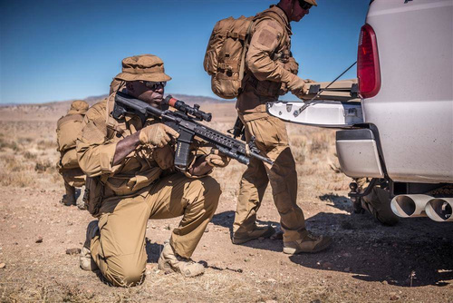 Helikon - Kalhoty Modern Battle Dress Uniform® - NyCo Ripstop - bahenní hnědá - SP-MBD-NR-60