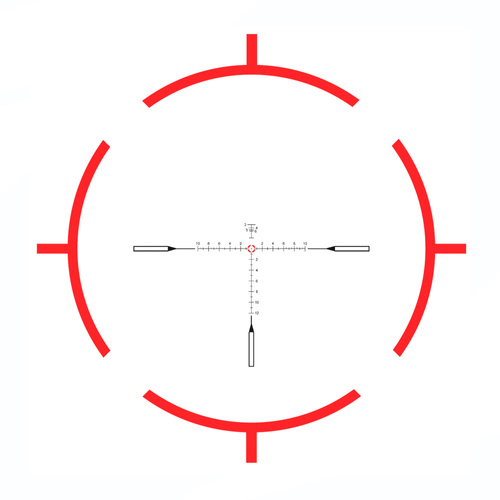 Vector Optics - Puškohled LPVO Continental x10 ED RAR - 1-10x28 - 34 mm - černý - SCFF-48