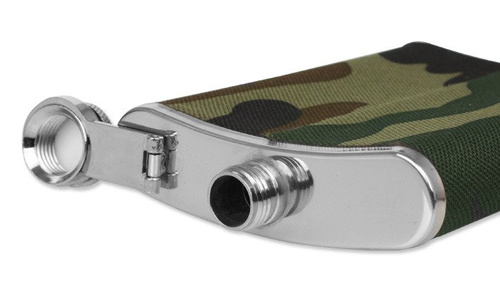 Mil-Tec - Hip flask WOODLAND 220 ML - 14521020-008