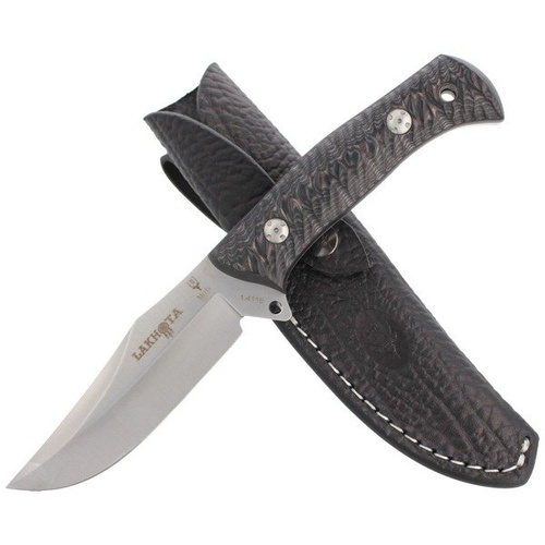Muela - Nůž Full Tang Micarta Black 120mm - LAKHOTA-12M