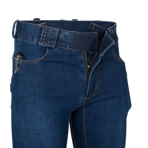 Helikon - CTP (Covert Tactical Pants®) Taktické kalhoty - džíny - modrá barva - SP-CTP-DD-96