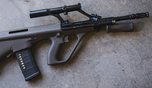 Magpul - Zásobník s okénkem PMAG 30 AUS Steyr AUG - GEN M3 - Černý - MAG575