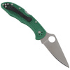 Spyderco - Nůž Delica® 4 FRN Flat Ground Green - C11FPGR