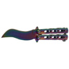 Martinez Albainox - Motýlí nůž Balisong Rainbow - 36297