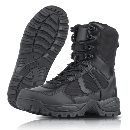 Mil-Tec - Boty Taktické Patrol One Zip - Černá - 12822302 