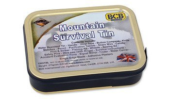 BCB - Sada pro přežití Mountain Survival Tin - 22 ks - CK019L