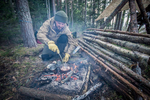 Helikon - Bunda Woodsman® Anorak - černá - KU-WDN-DC-01