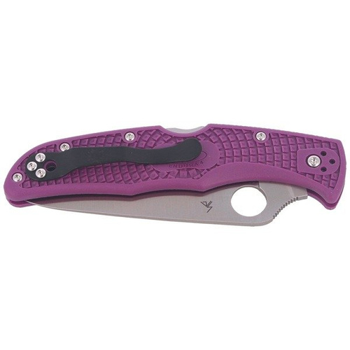 Spyderco - Nůž Endura® 4 FRN Flat Ground Purple - C10FPPR