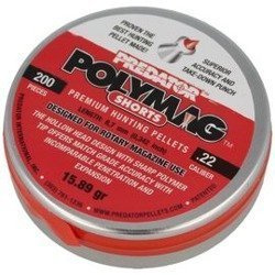 JSB - Predator PolyMag Shorts .22 / 5,5mm Airgun Pellets - 200 - 1011-01-200