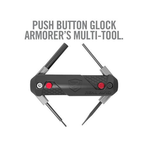 Real Avid - Nástroj 4 v 1 pro pistole Glock - černý - AVGLOCK41