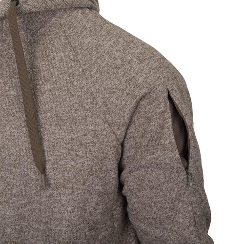 Helikon - Covert Tactical Hoodie - celorozepínací - Blue Mélange - BL-CHF-SF-M2