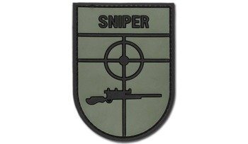 FOSTEX - 3D nášivka - Odstřelovač - OD Green