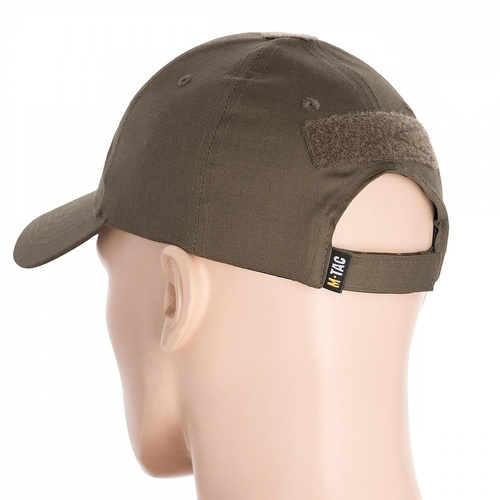 M-Tac - Taktická čepice Flex - suchý zip - Rip-Stop - tmavě olivová - 40534048