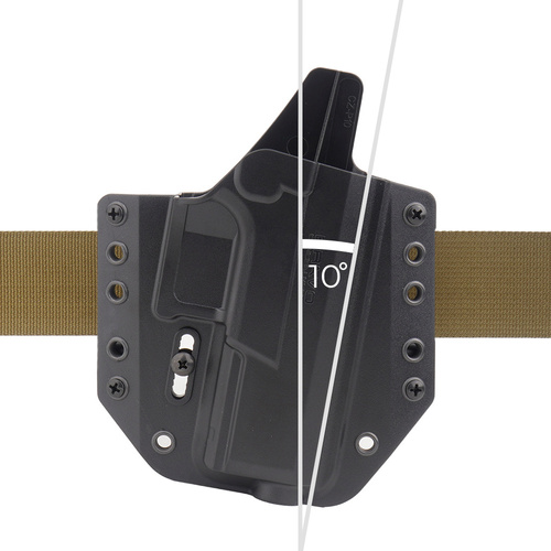 Bravo Concealment - OWB pouzdro pro pistoli CZ P10c - pravé - polymer - BC10-1024