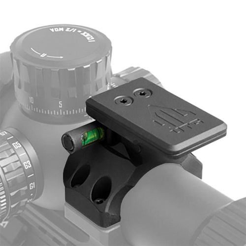 Leapers - Montážní držák Accu-Sync 34 mm s vodováhou a držákem MRDS - černý - MT-RTF4