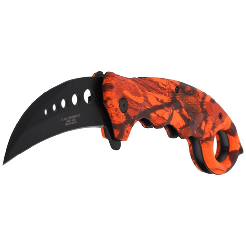 Herbertz Solingen - Nůž Karambit Red Camo 73mm - 572513