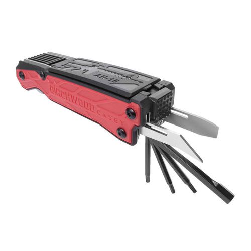 Birchwood - Univerzální nářadí pro AR-15 - 17 v 1 - červené - BC-ARMT