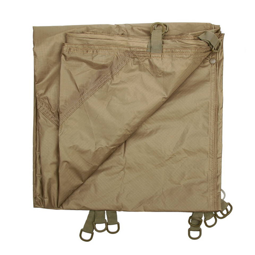 TF-2215 - Turistická plachta - 3x3 m - Wolf Brown - 319562