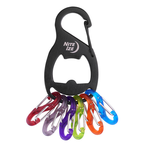 Nite Ize - KeyRack+™ S-Biner® - černý - KRB2-01-R6