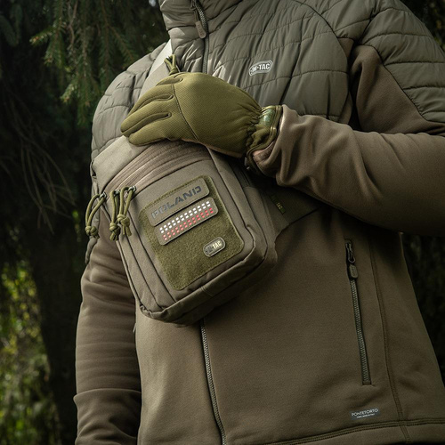 M-Tac - Nášivka Polsko - Laserem řezaná - Ranger Green / Black - 51003123