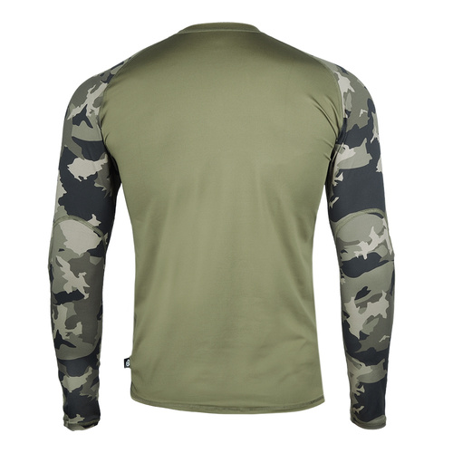Rough Radical - Termo tričko s dlouhým rukávem Furious Army - Khaki / Moro