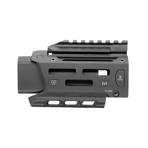 Strike Industries - Ochranný kryt pro CZ Scorpion 3+ Micro - M-LOK - Černý - SI-CEVO-3PLUS-MHG-BK