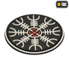 M-Tac - Egeshelm 3D PVC nášivka - černá / červená / bílá - 51221233