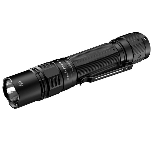 Fenix - Taktická svítilna PD36R Pro LED s baterií 5000 mAh + svítilna na klíče E03R V2.0 - 2800 lm - černá/šedá - PD36R Pro+E03R šedá