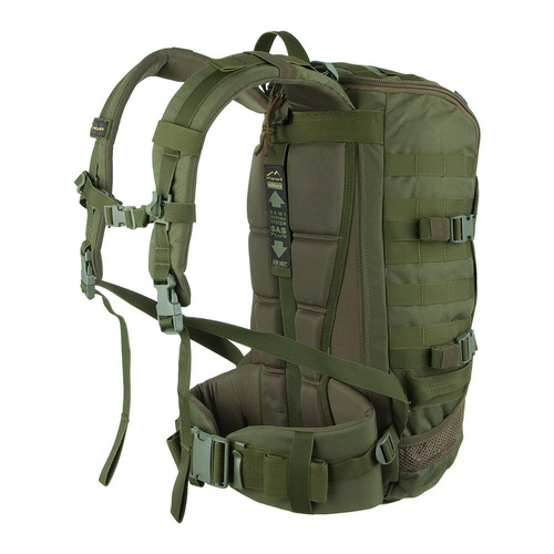 WISPORT - Batoh ZipperFox - 25L - olivově zelená