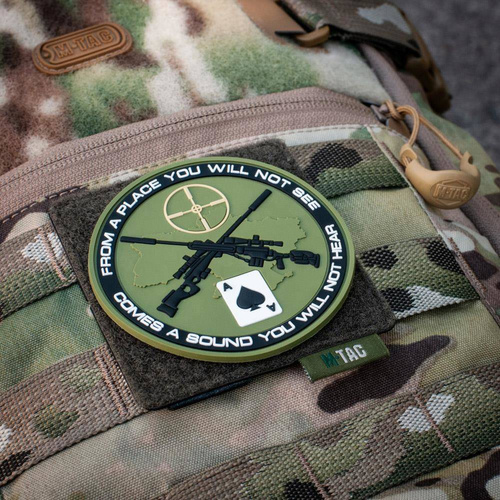 M-Tac - Molle panel na nášivky - 80 mm x 85 mm - olivový - 10123001