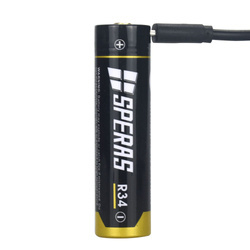 Speras - Nabíjecí baterie 18650 s micro USB R34 - 3400 mAh - SPERAS R34
