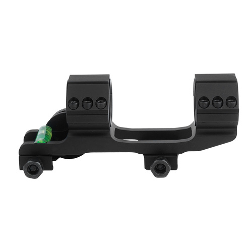 Vector Optics - Jednodílná montáž na dalekohled s úhloměrem a vodováhou - 30 mm - Picatinny - SCACD-14