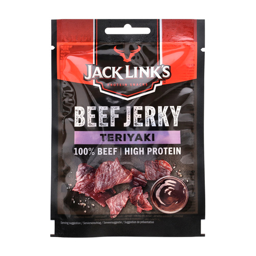 Jack Link's - Sušené hovězí maso - Teryiaki - 25 g - 10000013242