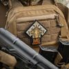 M-Tac - nášivka MG Operator - PVC - s potiskem - hnědá - 51348108