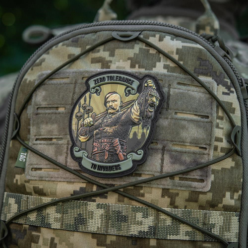 M-Tac - nášivka Zero Tolerance - PVC - olivová - 51348043