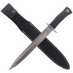 Muela - Taktický nůž s gumovou rukojetí 260 mm - SCORPION-26G