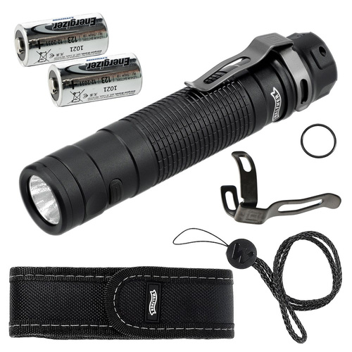 Walther - LED svítilna EFC2 - 1000 lm - černá - 3.7140